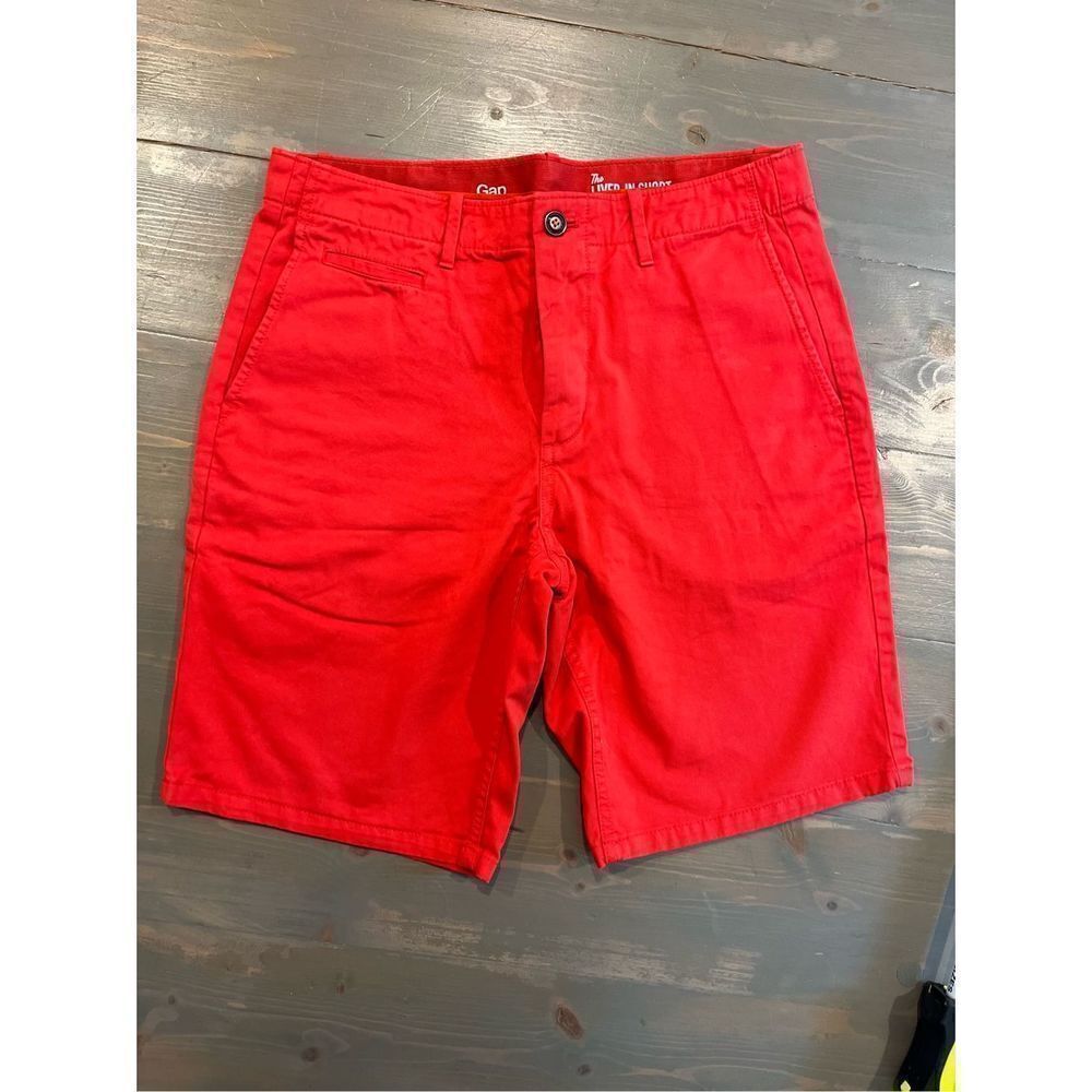 Orange Bermuda Shorts for men